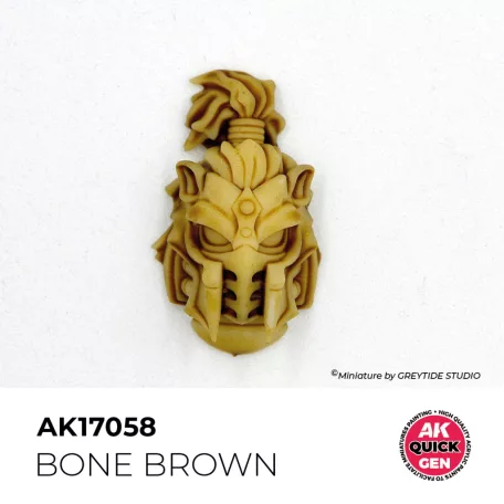 AK QUICK GEN ACRYLIC COLOR - BONE BROWN 18 ml - AK17058