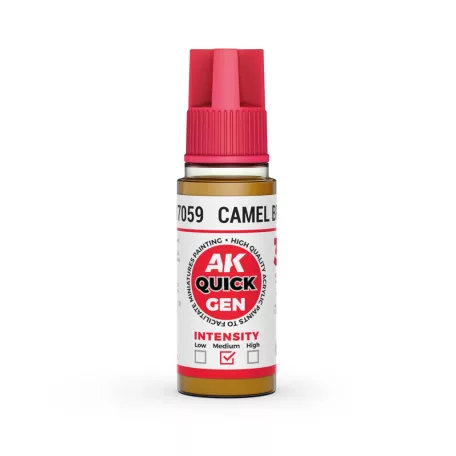 AK QUICK GEN ACRYLIC COLOR - CAMEL BROWN 18 ml - AK17059
