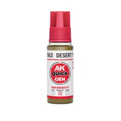 AK QUICK GEN ACRYLIC COLOR - DESERT YELLOW 18 ml - AK17063
