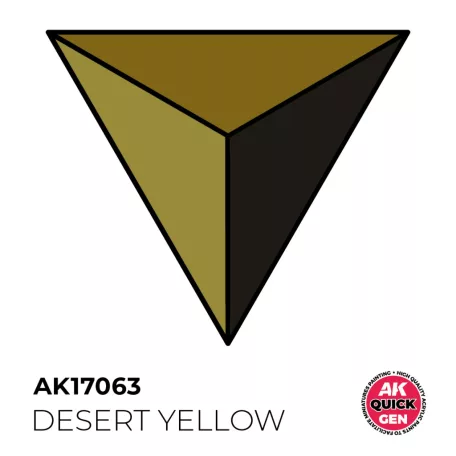 AK QUICK GEN ACRYLIC COLOR - DESERT YELLOW 18 ml - AK17063
