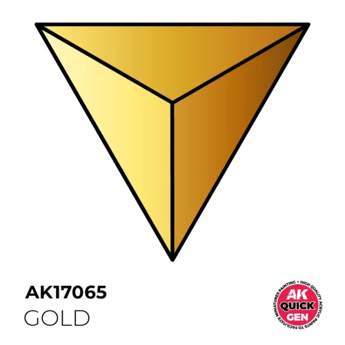 AK QUICK GEN ACRYLIC COLOR - GOLD 18 ml - AK17065