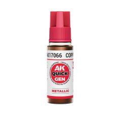 AK QUICK GEN ACRYLIC COLOR - COPPER 18 ml - AK17066