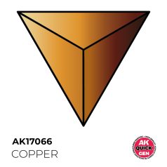 AK QUICK GEN ACRYLIC COLOR - COPPER 18 ml - AK17066