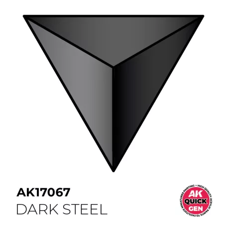 AK QUICK GEN ACRYLIC COLOR - DARK STEEL 18 ml - AK17067