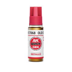 AK QUICK GEN ACRYLIC COLOR - OLD GOLD 18 ml - AK17068