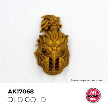 AK QUICK GEN ACRYLIC COLOR - OLD GOLD 18 ml - AK17068