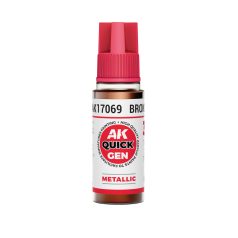 AK QUICK GEN ACRYLIC COLOR - BRONZE 18 ml - AK17069