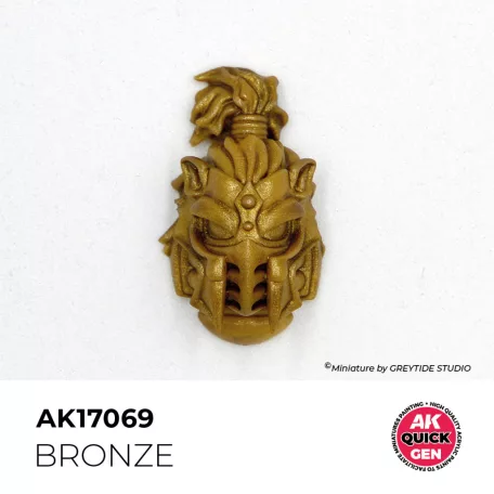 AK QUICK GEN ACRYLIC COLOR - BRONZE 18 ml - AK17069
