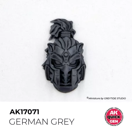 AK QUICK GEN ACRYLIC COLOR - GERMAN GREY 18 ml - AK17071