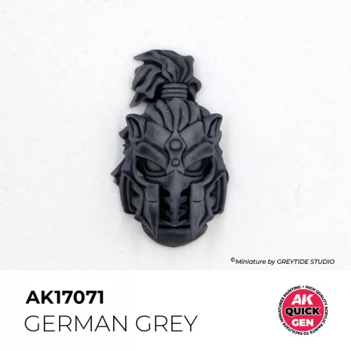 AK QUICK GEN ACRYLIC COLOR - GERMAN GREY 18 ml - AK17071