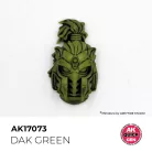 AK QUICK GEN ACRYLIC COLOR - DAK GREEN 18 ml - AK17073