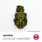 AK QUICK GEN ACRYLIC COLOR - US OLIVE UNIFORM 18 ml - AK17074