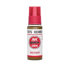 AK QUICK GEN ACRYLIC COLOR - OCHRE GREEN 18 ml - AK17075