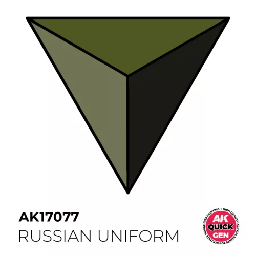 AK QUICK GEN ACRYLIC COLOR - RUSSIAN UNIFORM 18 ml - AK17077