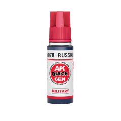 AK QUICK GEN ACRYLIC COLOR - RUSSIAN BLUE 18 ml - AK17078