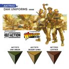 AK QUICK GEN ACRYLIC COLOR - GERMAN DAK UNIFORMS QUICK GEN SET - AK17502