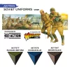 AK QUICK GEN ACRYLIC COLOR -SOVIET WWII UNIFORMS QUICK GEN SET - AK17504