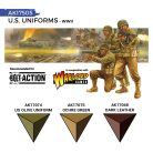 AK QUICK GEN ACRYLIC COLOR -U.S. WWII UNIFORMS QUICK GEN SET - AK17505