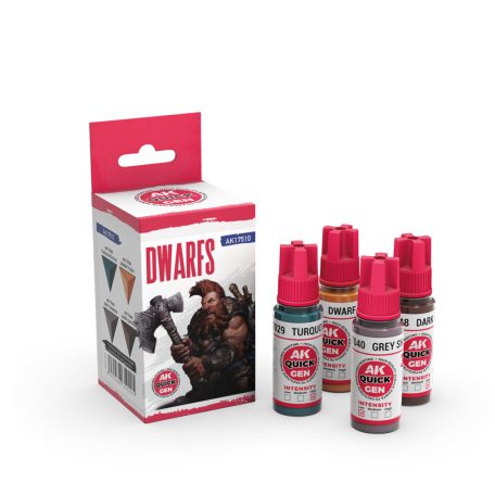 AK QUICK GEN ACRYLIC COLOR - DWARFS QUICK GEN SET - AK17510