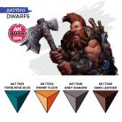 AK QUICK GEN ACRYLIC COLOR - DWARFS QUICK GEN SET - AK17510