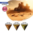 AK QUICK GEN ACRYLIC COLOR - DESERT QUICK GEN SET - AK17514