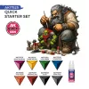 AK QUICK GEN ACRYLIC COLOR - QUICK STARTER SET - AK17525