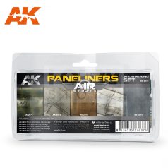   AK-Interactive PANELINERS WEATHERING SET COMBO - koszoló szett AK2070