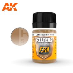   AK-Interactive OCHER FOR SAND / LIGHT FILTER FOR WOOD 35 ml AK261