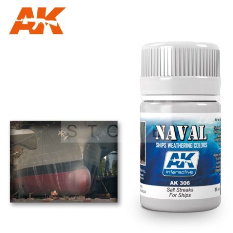 AK-Interactive SALT STREAKS FOR SHIPS 35 ml AK306