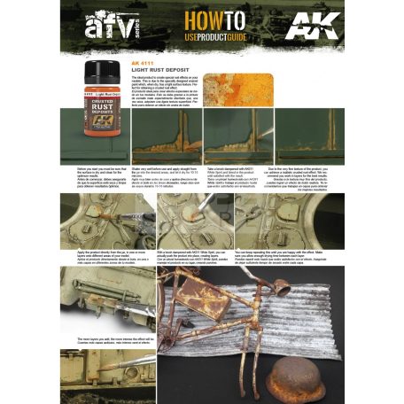 AK-Interactive LIGHT RUST DEPOSITS 35 ml AK4111
