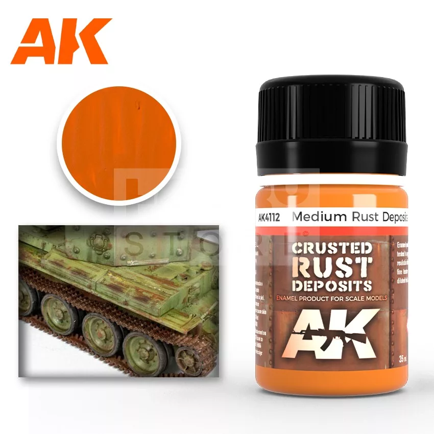 Ak Interactive AK4112 - Medium Rust Deposit
