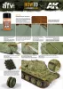 AK-Interactive MEDIUM RUST DEPOSITS 35 ml AK4112
