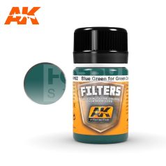 AK-Interactive BLUE GREEN FOR GREEN CAMO 35 ml AK4162