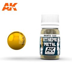 AK-Interactive XTREME METAL GOLD festék 30 ml AK472
