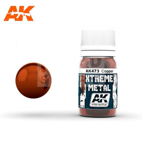 AK-Interactive XTREME METAL COPPER festék 30 ml AK473