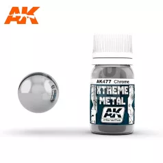 AK-Interactive XTREME METAL CHROME festék 30 ml AK477