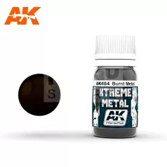 AK-Interactive XTREME METAL BURNT METAL festék 30 ml AK484