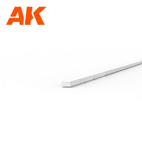 AK-Interactive - Strips 0.30 x 0.50 x 350mm – STYRENE STRIP – (10 units) - Téglalap alakú sztirol profil AK6501