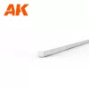 AK-Interactive - Strips 0.50 x 0.50 x 350mm – STYRENE STRIP – (10 units) - Négyzet alakú sztirol profil AK6507