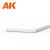 AK-Interactive - Strips 0.50 x 5.00 x 350mm – STYRENE STRIP – (10 units) - Téglalap alakú sztirol profil AK6512