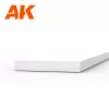 AK-Interactive - Strips 0.75 x 5.00 x 350mm – STYRENE STRIP – (10 units) - Téglalap alakú sztirol profil AK6518