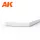 AK-Interactive - Strips 0.75 x 5.00 x 350mm – STYRENE STRIP – (10 units) - Téglalap alakú sztirol profil AK6518
