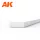 AK-Interactive - Strips 1.00 x 3.00 x 350mm – STYRENE STRIP – (10 units) - Téglalap alakú sztirol profil AK6521