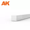 AK-Interactive - Strips 1.50 x 1.50 x 350mm – STYRENE STRIP – (10 units)- Négyzet alakú sztirol profil AK6524