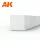 AK-Interactive - Strips 3.00 x 3.00 x 350mm – STYRENE STRIP – (6 units) - Négyzet alakú sztirol profil AK6533