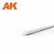 AK-Interactive - Rod 0.75 diameter x 350mm – STYRENE ROD – (10 units) - Rúd alakú sztirol profil AK6537