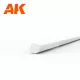 AK-Interactive - Rod 1.00 diameter x 350mm – STYRENE ROD – (10 units) - Rúd alakú sztirol profil AK6538