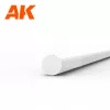 AK-Interactive - Rod 1.50 diameter x 350mm – STYRENE ROD – (8 units) - Rúd alakú sztirol profil AK6539