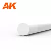 AK-Interactive - Rod 2.00 diameter x 350mm – STYRENE ROD – (6 units) - Rúd alakú sztirol profil AK6540