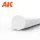 AK-Interactive - Rod 3.00 diameter x 350mm – STYRENE ROD – (4 units) - Rúd alakú sztirol profil AK6541